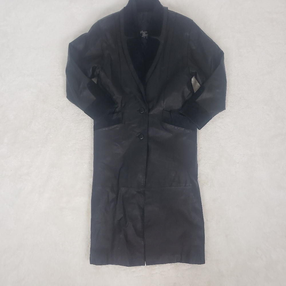 Marco Moroni Women’s Full Length Leather Coat
